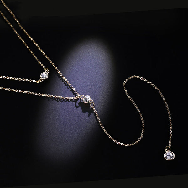 Gold Fashion Y Necklace Pendant Neacklace Jewelry Accessories Women sexy