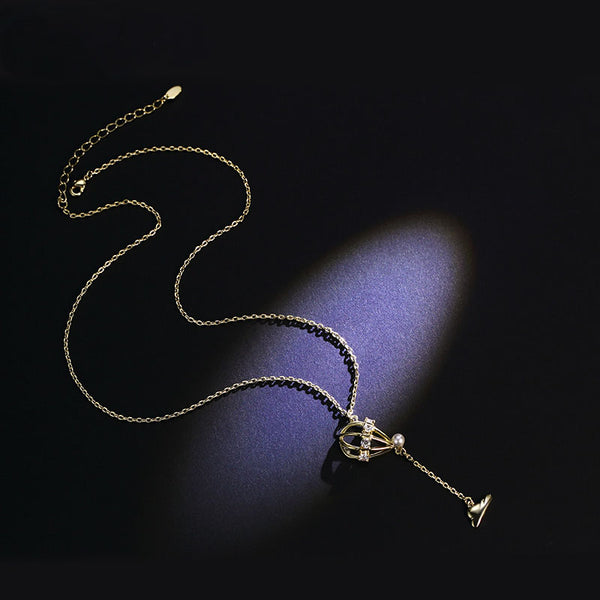 Gold Y-Necklace Cute Pendant Necklace Fashion Jewelry Accessories Gift Women girls
