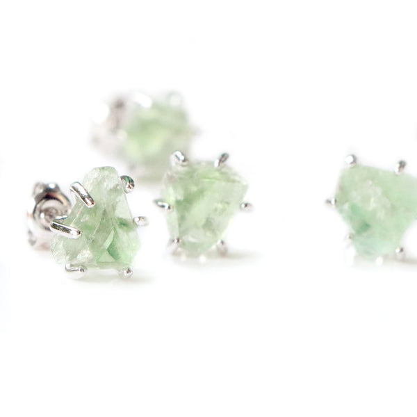 Greem Gemstone Jewelry Earring women