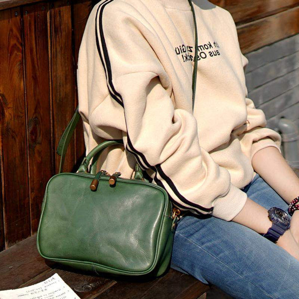 Small Leather Over the Shoulder Purse Bags