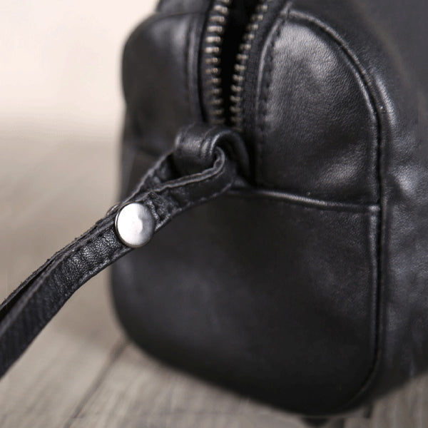 Handmade Genuine Leather Digital Package Coin Purse Wallets Clutches Purse Women Men gift