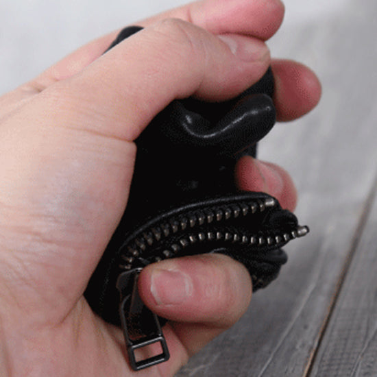 Handmade Genuine Leather Key Wallets Coin Purse Card Wallet Women Men fashion