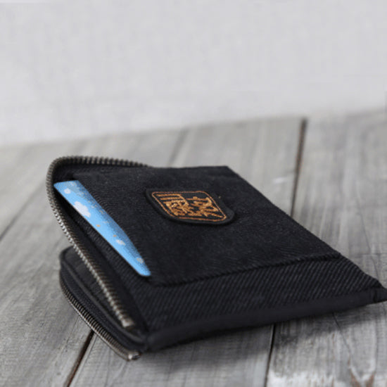 Handmade Genuine Leather Key Wallets Coin Purse Card Wallet Women Men gift