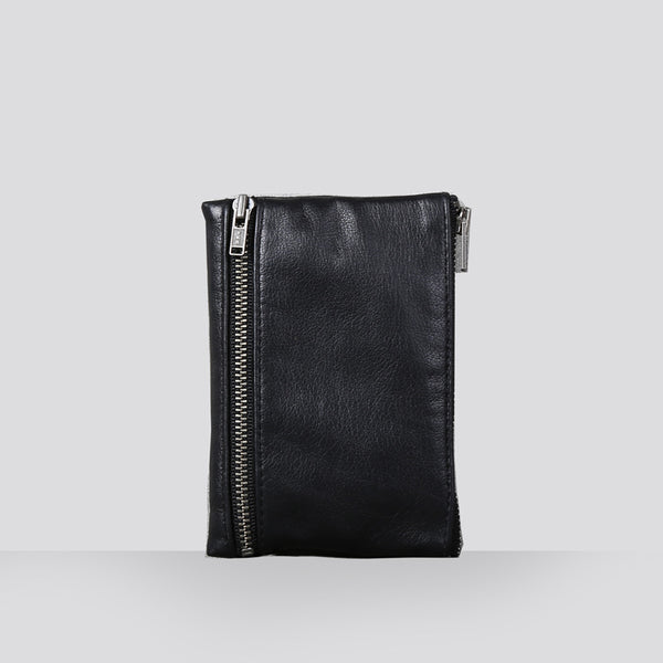 Handmade Genuine Leather Short Wallets Coin Purse Card Wallet Women Men fashionable