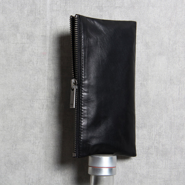 Handmade Genuine Leather Wallet Clutches Handbags Phone Case Women Men