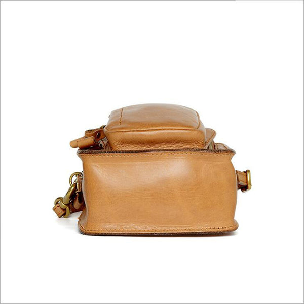 Handmade Ladies Cowhide Leather Crossbody Purse Cross Shoulder Bag For Women Fashion