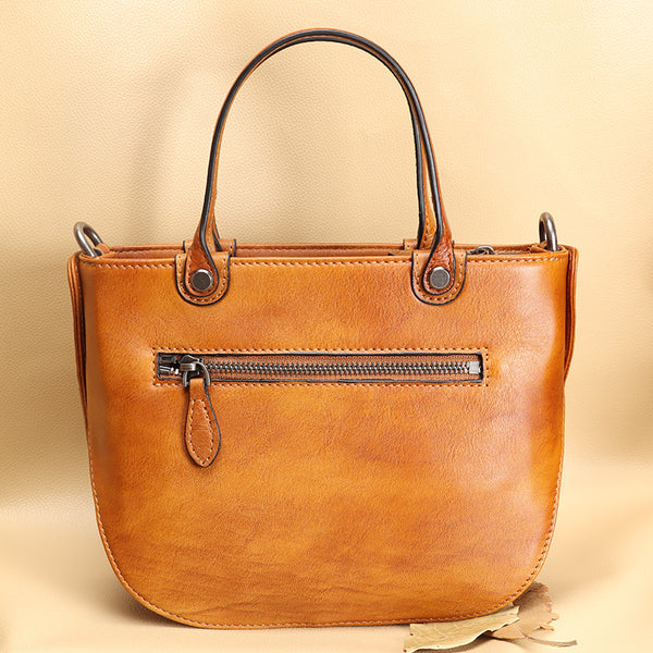 Handmade Ladies Embossed Leather Crossbody Purse Handbags For Women Best