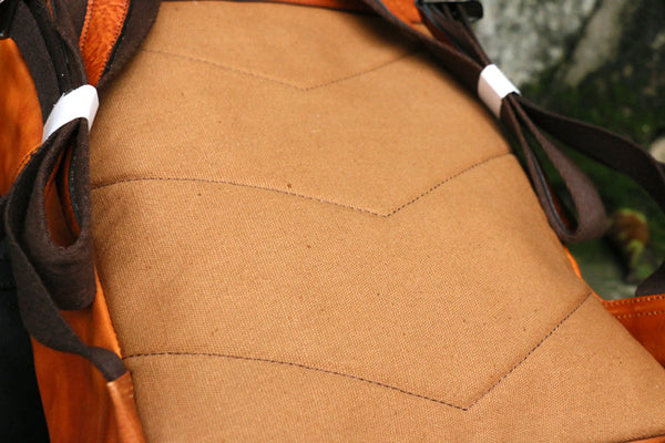 Handmade Ladies Genuine Leather Rucksack Backpack Purse With Laptop Sleeve For Women Quality