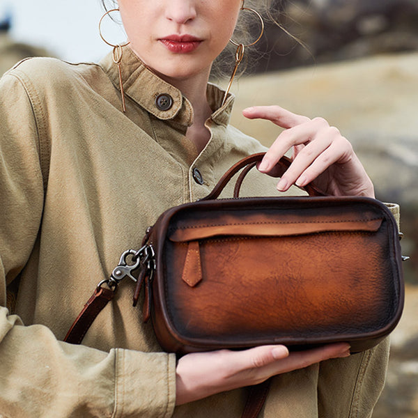 Handmade Leather Crossbody Bags Shoulder Bag Purses for Women best