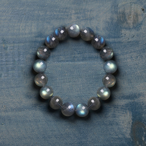 Handmade Moonstone Beaded Bracelets Gemstone Jewelry Accessories Gift for Women Men
