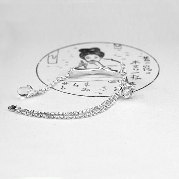 Handmade Silver Bracelets Lovers Jewelry Accessories Gifts Women Men gift