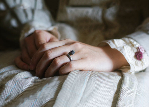 Handmade Sterling Silver Rings Friendship Rings Jewelry Accessories Gifts Women Unique