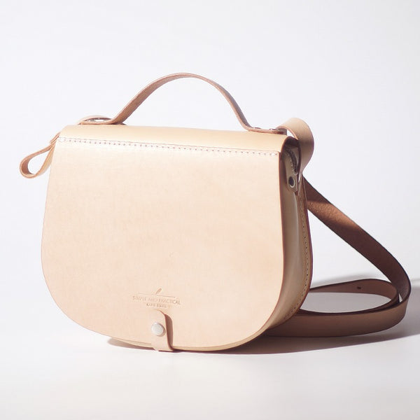 Handmade Women's Leather Crossbody Saddle Bag Small Purse for Women Accessories