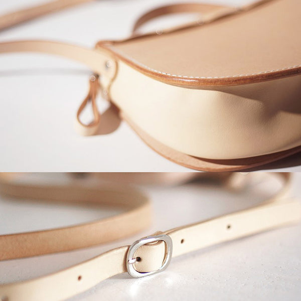 Handmade Women's Leather Crossbody Saddle Bag Small Purse for Women gift