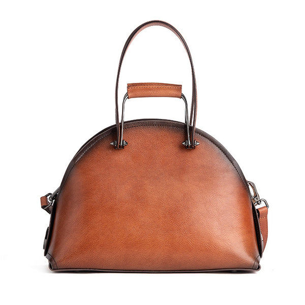 Handmade Womens Genuine Leather Handbags Small Crossbody Purse For Women Genuine-Leather