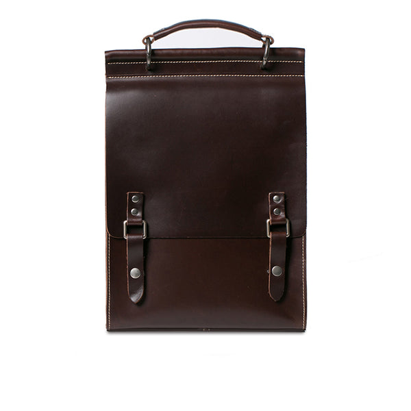 Handmade Womens Leather Backpack Bag