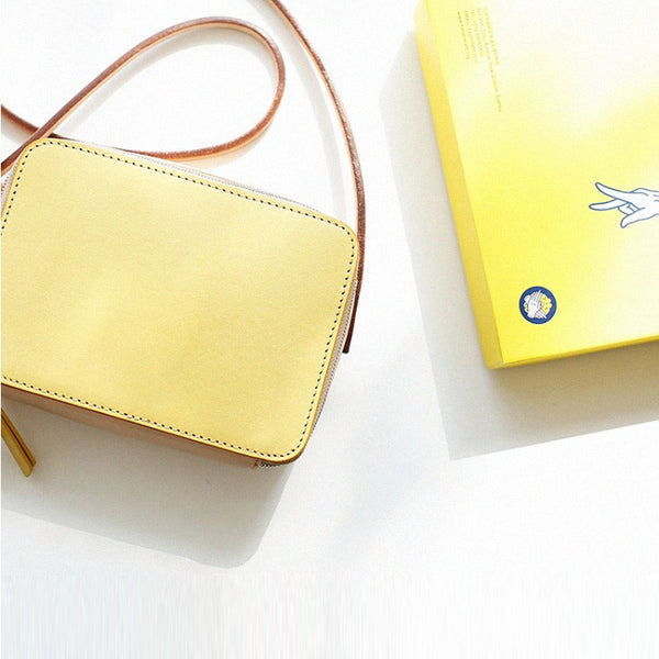 Handmade Womens Leather Crossbody Bags Cute Shoulder bag for Women Details