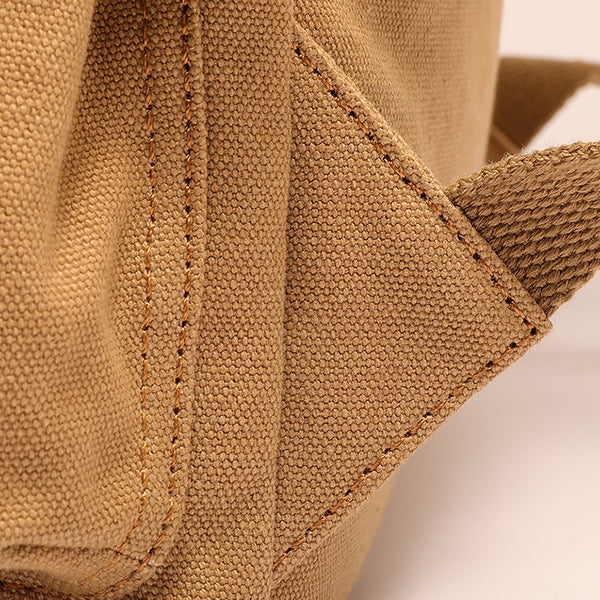 Ladies Canvas Drawstring Backpack Purse Travel Backpack Rucksack For Women Unique