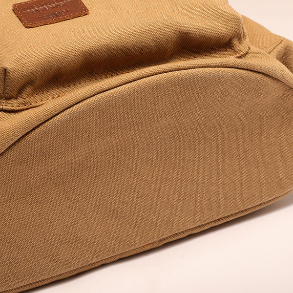 Ladies Canvas Drawstring Backpack Purse Travel Backpack Rucksack