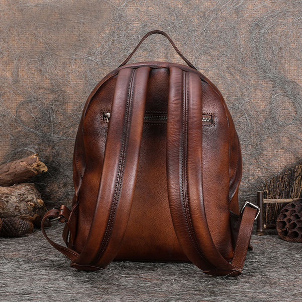 Ladies Designer Rivet Leather Backpack Bag Purse Cool Backpacks