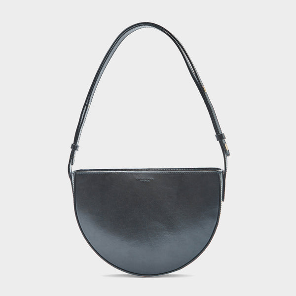 Ladies Leather Handbags Leather Shoulder Bag Purses for Women Black