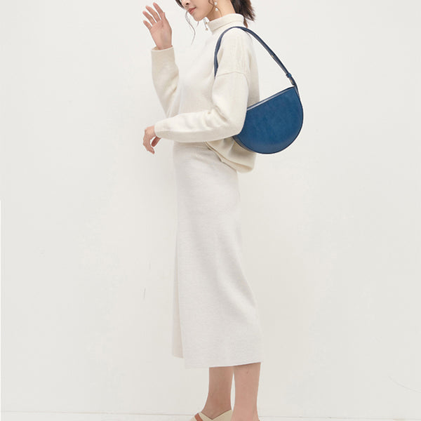 Ladies Leather Handbags Leather Shoulder Bag Purses for Women Handmade