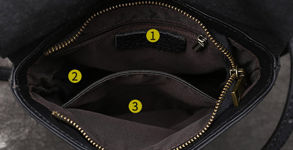 Ladies Leather Over The Shoulder Bag Crossbody Side Bags For Women