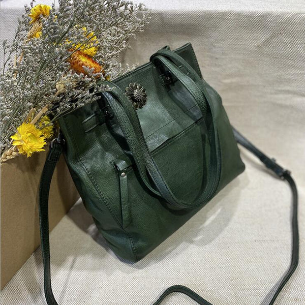 Ladies Leather Over The Shoulder Tote Bag Purse Handbags For Women Accessories