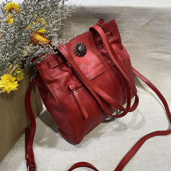 Ladies Leather Over The Shoulder Tote Bag Purse Handbags For Women Boutique
