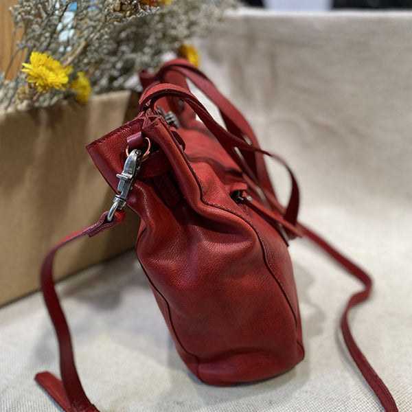 Ladies Leather Over The Shoulder Tote Bag Purse Handbags For Women Gift