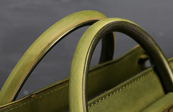 Ladies Lotus Brush OFF Leather Handbags Cross Shoulder Bag For Women Details