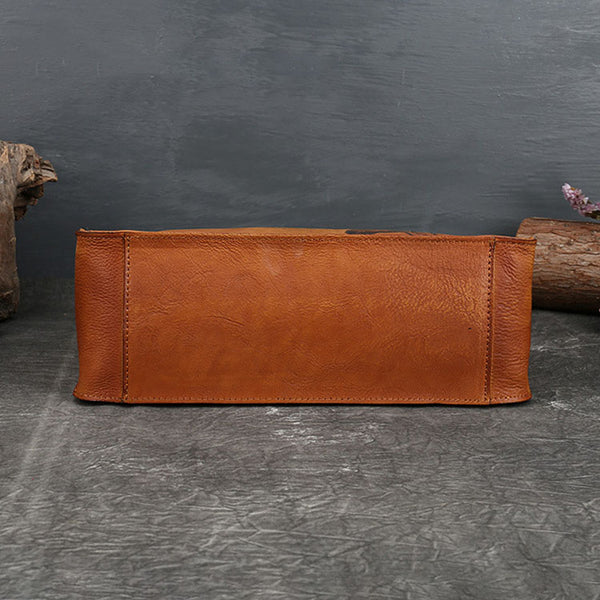 Ladies Lotus Brush OFF Leather Handbags Cross Shoulder Bag For Women Online