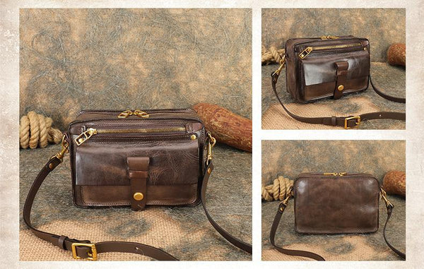 Ladies-Quilted-Leather-Side-Bag-Cross-Shoulder-Bag-Purse-For-Women-Cowhide