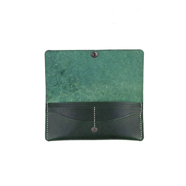 Ladies Slim Leather Billfolds Purse Long Wallets for Women Original