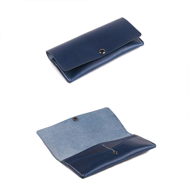 Ladies Slim Leather Billfolds Purse Long Wallets for Women gift