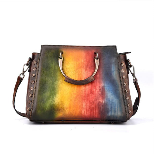 Ladies Small Leather Crossbody Bag Purse Genuine Leather Handbags For Women Affordable