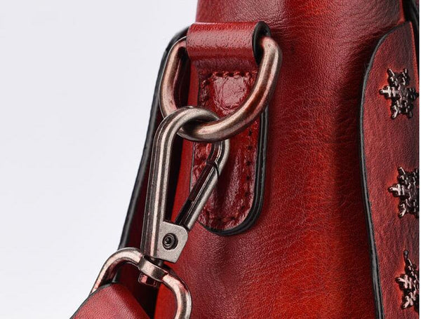 Ladies Small Leather Crossbody Bag Purse Genuine Leather Handbags For Women Funky