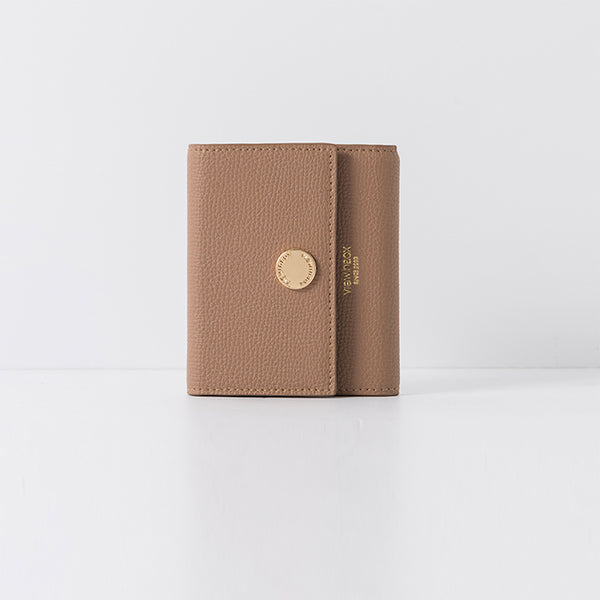Ladies Small Leather Wallet Purse Short Leather Wallets for Women Genuine Leather