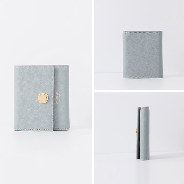 Ladies Small Leather Wallet Purse Short Leather Wallets for Women Unique