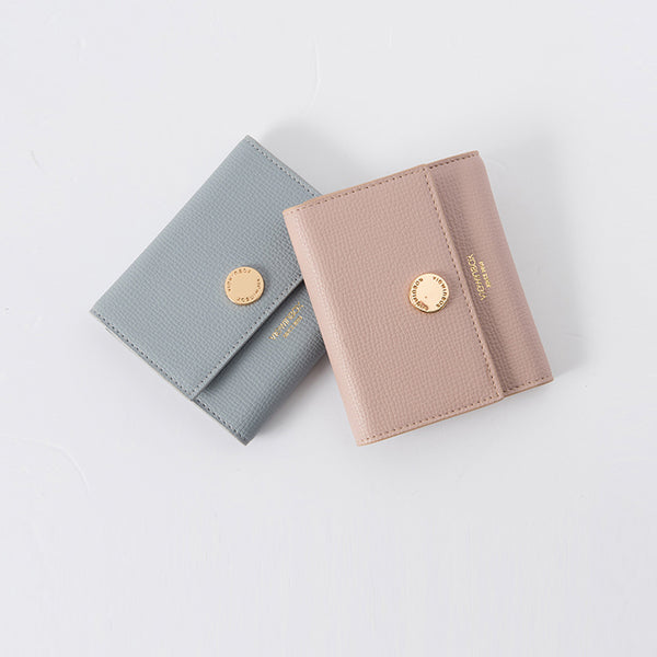 Ladies Small Leather Wallet Purse Short Leather Wallets for Women gift