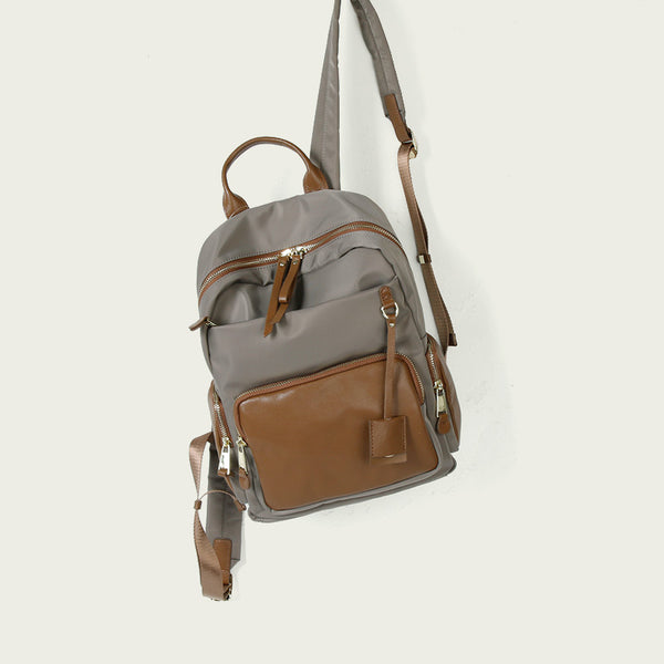 Ladies Small Nylon Backpack Purse Rucksack For Women Casual