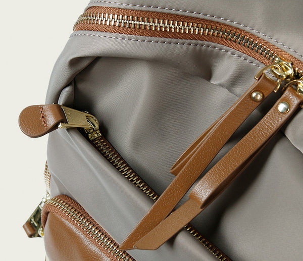 Ladies Small Nylon Backpack Purse Rucksack For Women Details