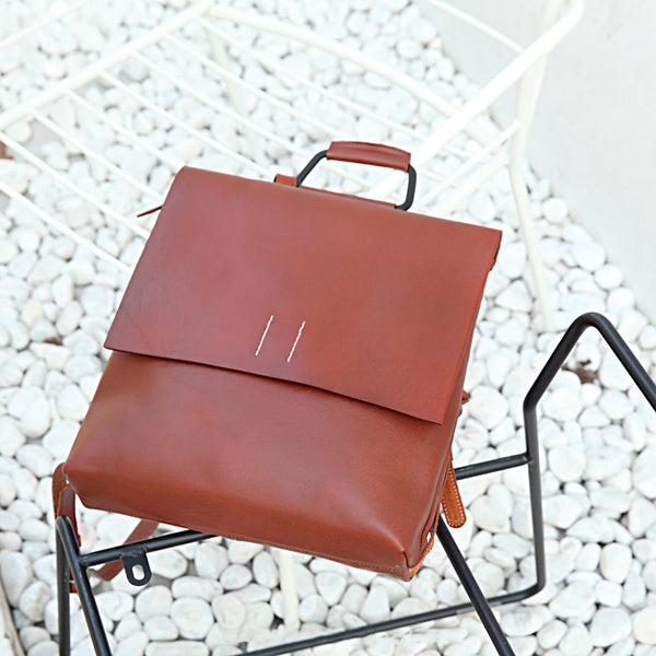 Ladies Tan Leather Elegant Backpack Bag Purse Womens Fashion Bookbag Purse for Women Boutique