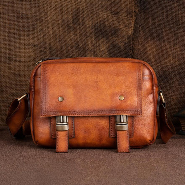 Ladies Vintage Leather Satchel Bag Shoulder Strap Bag For Women Accessories