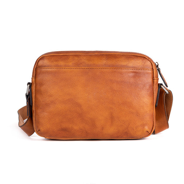 Ladies Vintage Leather Satchel Bag Shoulder Strap Bag For Women Cute