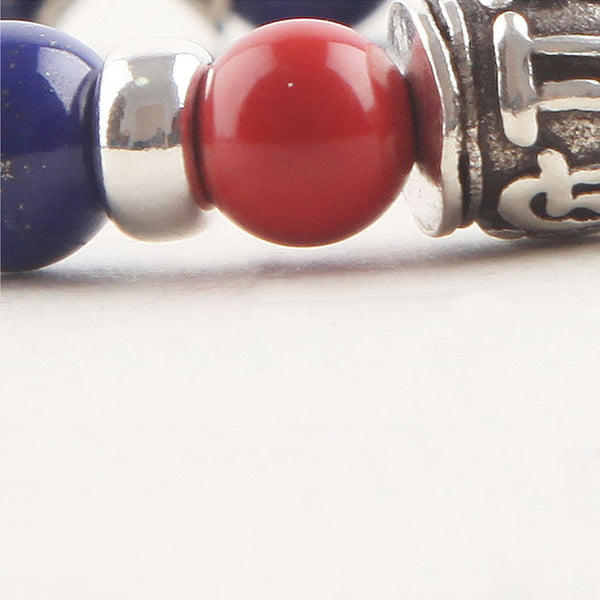 Lapis Lazuli Beads Bracelets December Birthstone Gemstone Jewelry Accessories for Women elegant