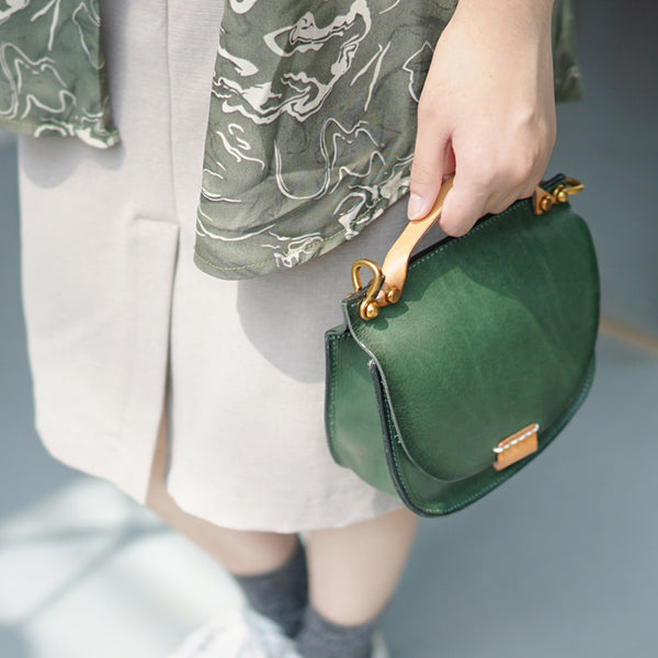 Leather Crossbody Purse Cross Shoulder Bag For Women Details