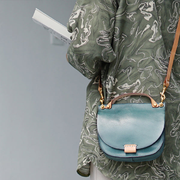 Leather Crossbody Purse Cross Shoulder Bag For Women