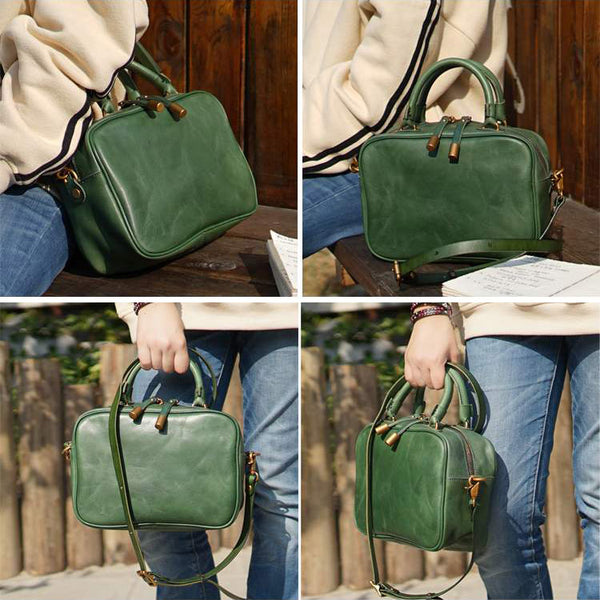 Leather Small Over the Shoulder Purse Bags Crossbody Handbags for Ladies Chic