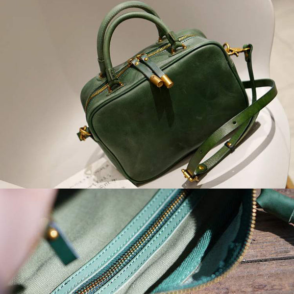 Leather Small Over the Shoulder Purse Bags Crossbody Handbags for Ladies Genuine Leather